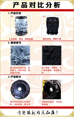 匠心獨(dú)具的吉祥饋贈(zèng) 全手工樹精浮雕《年年有余》樹脂圓盤擺件